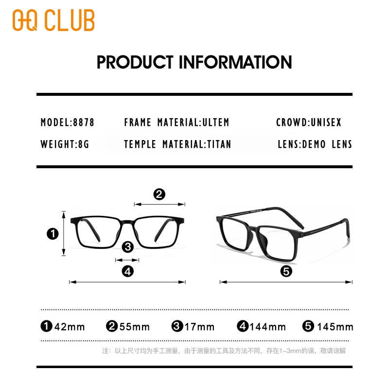 Prescription Reading Glasses – Blue Light Glasses With Photochromic Eyewear For Men - ZOOMNSTORE