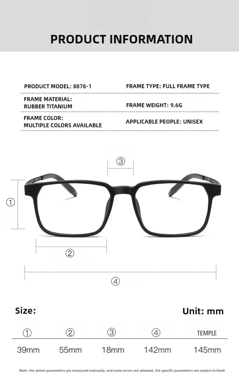 Prescription Reading Glasses – Blue Light Glasses With Photochromic Eyewear For Men - ZOOMNSTORE