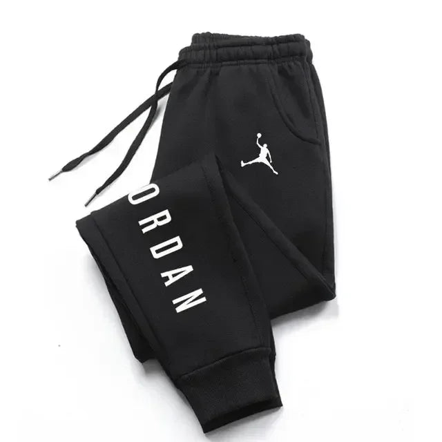 New style printed sport pants suitable for both men and women, luxurious long-distance running pants, casual fitness pants - ZOOMNSTORE