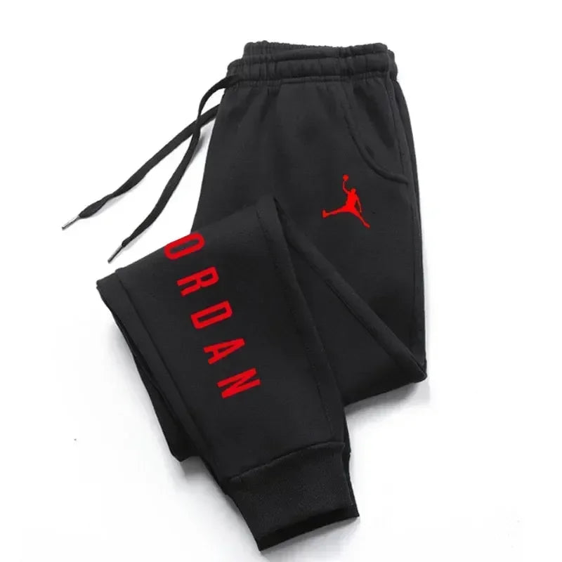 New style printed sport pants suitable for both men and women, luxurious long-distance running pants, casual fitness pants - ZOOMNSTORE