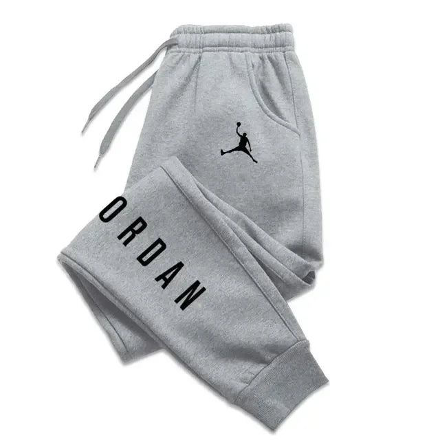 New style printed sport pants suitable for both men and women, luxurious long-distance running pants, casual fitness pants - ZOOMNSTORE