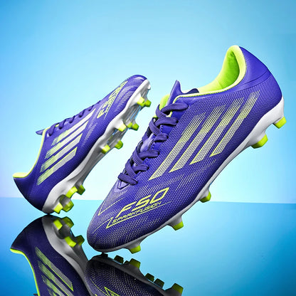 Professional Football Boots Men Soccer Shoes - Non Slip TF FG Outdoor Cleats - ZOOMNSTORE