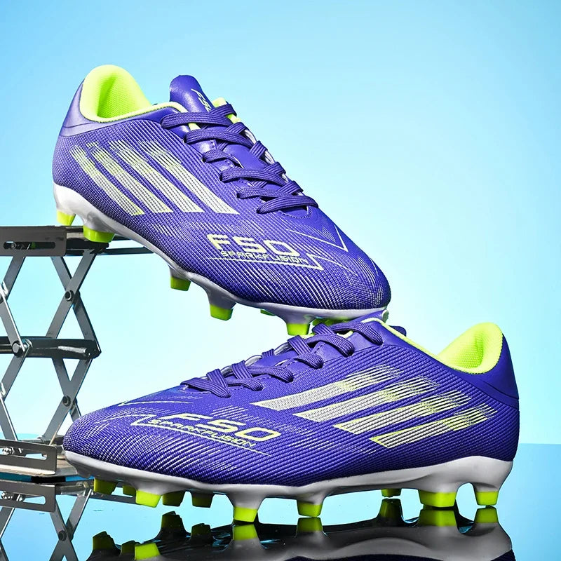 Professional Football Boots Men Soccer Shoes - Non Slip TF FG Outdoor Cleats - ZOOMNSTORE