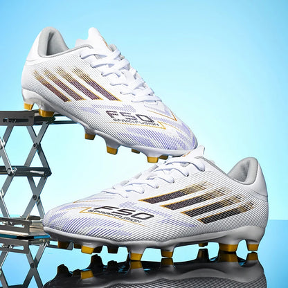 Professional Football Boots Men Soccer Shoes - Non Slip TF FG Outdoor Cleats - ZOOMNSTORE