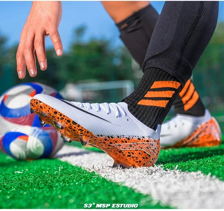 Professional Football Boots – Ultra-Light Soccer Cleats For Men & Women | Non-Slip Grass Shoes - ZOOMNSTORE