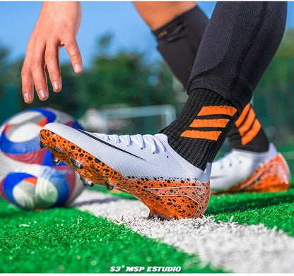 Professional Football Boots – Ultra-Light Soccer Cleats For Men & Women | Non-Slip Grass Shoes - ZOOMNSTORE