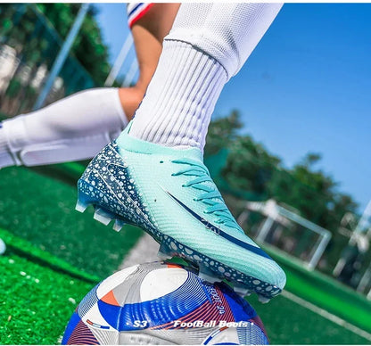 Professional Football Boots – Ultra-Light Soccer Cleats For Men & Women | Non-Slip Grass Shoes - ZOOMNSTORE