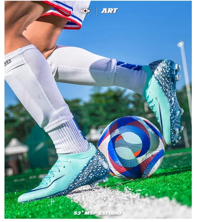Professional Football Boots – Ultra-Light Soccer Cleats For Men & Women | Non-Slip Grass Shoes - ZOOMNSTORE