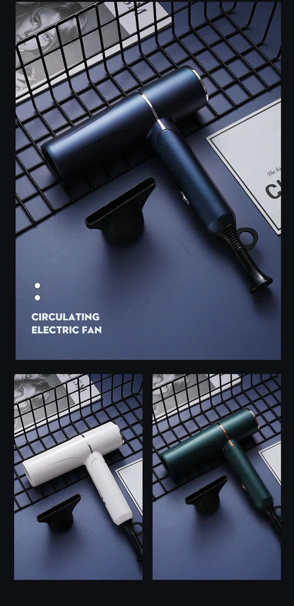 Professional Hair Dryer - Foldable High Power Negative Ion Blu-Ray Electric Dryer - ZOOMNSTORE