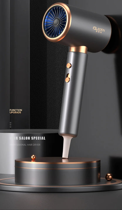 Professional Hair Dryer - Foldable High Power Negative Ion Blu-Ray Electric Dryer - ZOOMNSTORE