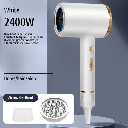 Professional Hair Dryer - High Power Quick Drying EU Plug Silent Hair Dryer With Diffuser - ZOOMNSTORE