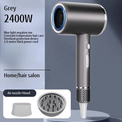 Professional Hair Dryer - High Power Quick Drying EU Plug Silent Hair Dryer With Diffuser - ZOOMNSTORE