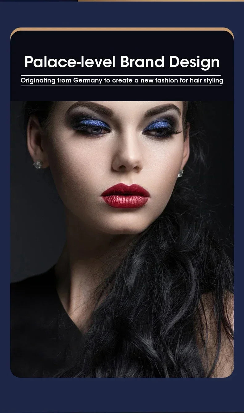 Professional Hair Dryer - Powerful Fast Heating Styler with Dual Voltage & Foldable Handle - ZOOMNSTORE