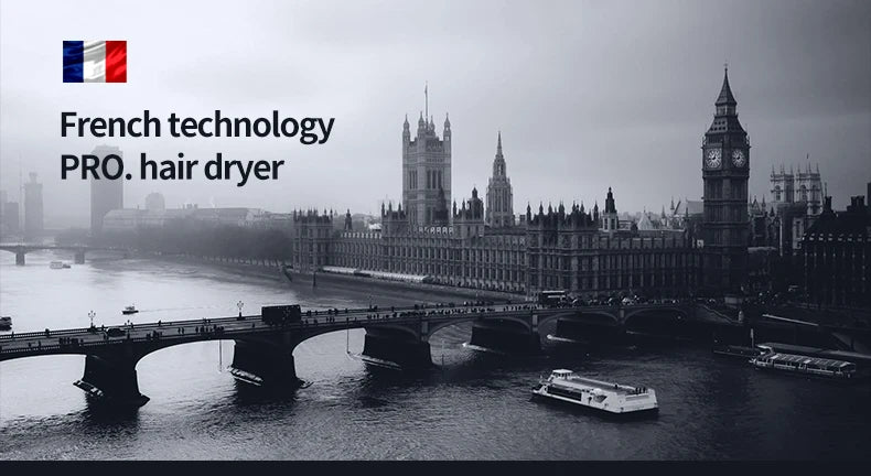 Professional Hair Dryer – Quick Drying Ionic Hair Styling Tool With High Wind Power - ZOOMNSTORE