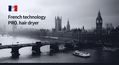 Professional Hair Dryer – Quick Drying Ionic Hair Styling Tool With High Wind Power - ZOOMNSTORE