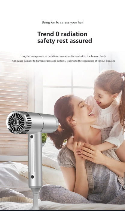 Professional Hair Dryer – Quick Drying Ionic Hair Styling Tool With High Wind Power - ZOOMNSTORE