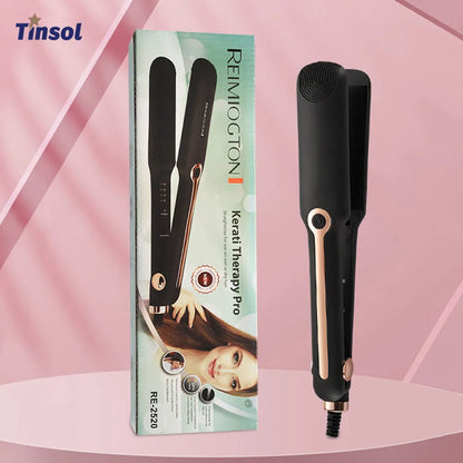 Professional Hair Straightener - Ceramic Flat Iron With Wide Plates & Adjustable Temperature - ZOOMNSTORE