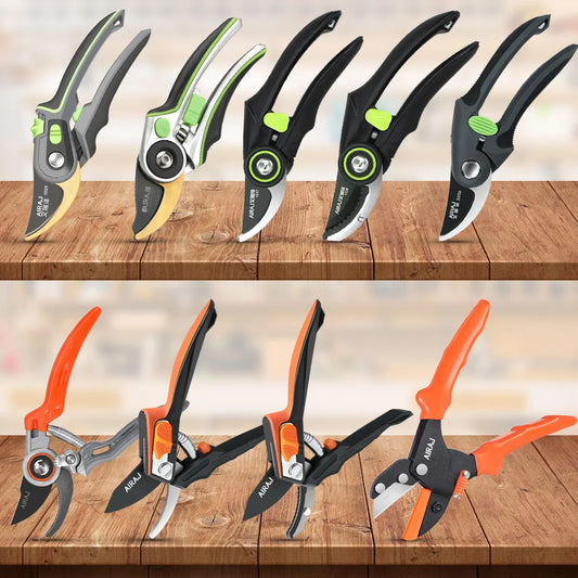 Professional Pruning Shears - Adjustable Multi-Gear Garden Trimmer - ZOOMNSTORE