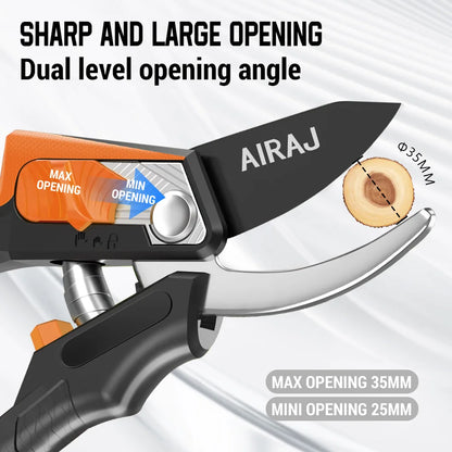 Professional Pruning Shears - Adjustable Multi-Gear Garden Trimmer - ZOOMNSTORE