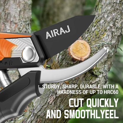 Professional Pruning Shears - Adjustable Multi-Gear Garden Trimmer - ZOOMNSTORE