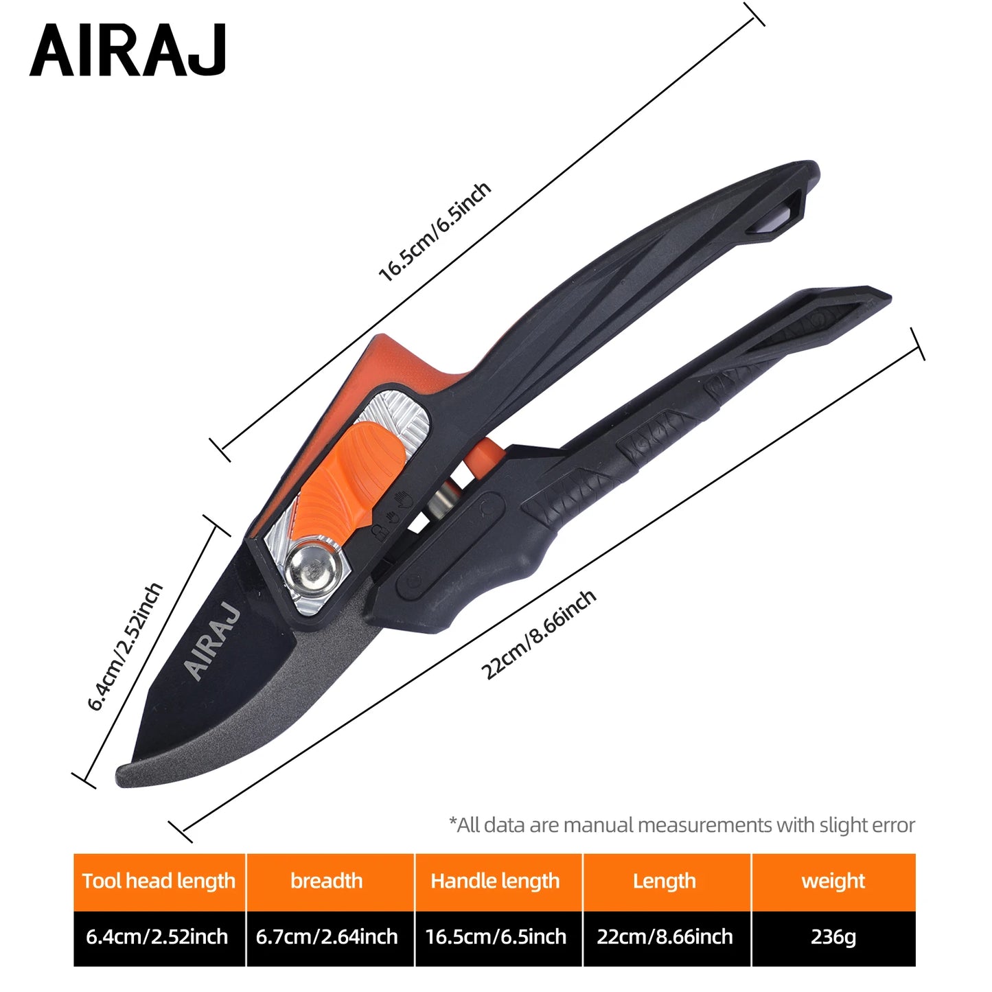 Professional Pruning Shears - Adjustable Multi-Gear Garden Trimmer - ZOOMNSTORE