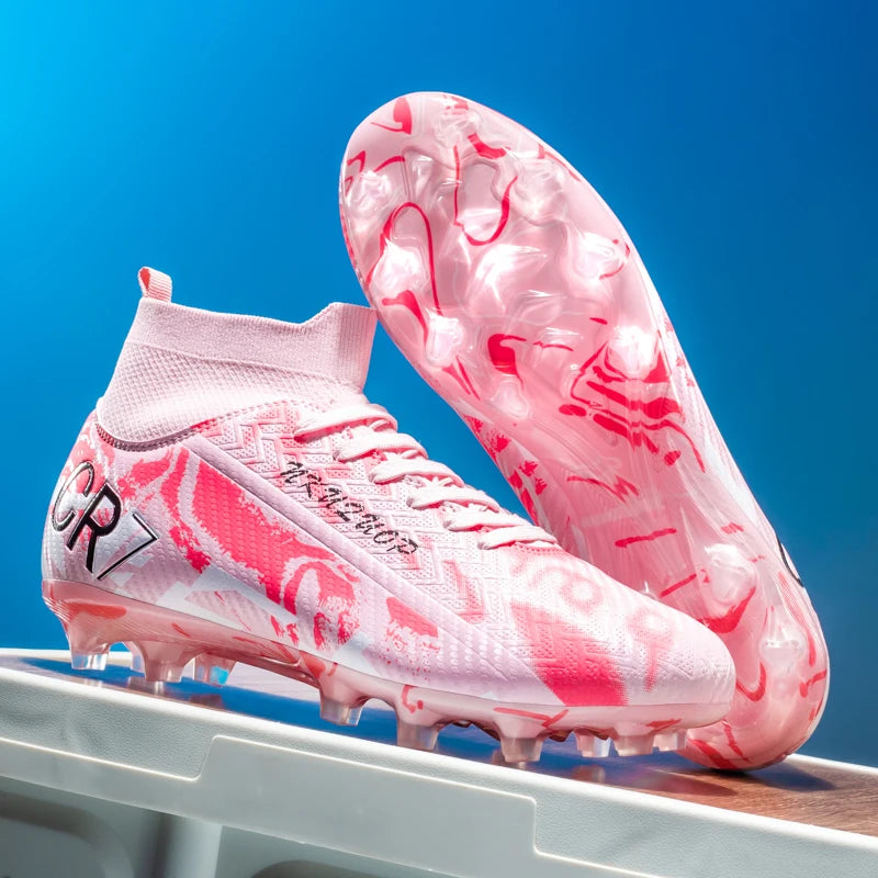 Professional Soccer Cleats - Men's Football Shoes | Non-Slip Artificial Grass Boots - ZOOMNSTORE