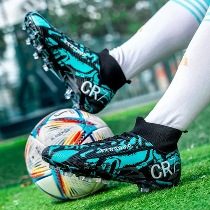 Professional Soccer Cleats - Men's Football Shoes | Non-Slip Artificial Grass Boots - ZOOMNSTORE