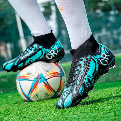 Professional Soccer Cleats - Men's Football Shoes | Non-Slip Artificial Grass Boots - ZOOMNSTORE