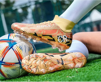 Professional Soccer Cleats - Men's Football Shoes | Non-Slip Artificial Grass Boots - ZOOMNSTORE