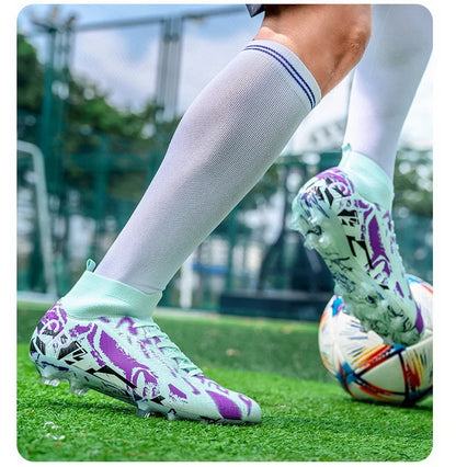 Professional Soccer Cleats - Men's Football Shoes | Non-Slip Artificial Grass Boots - ZOOMNSTORE