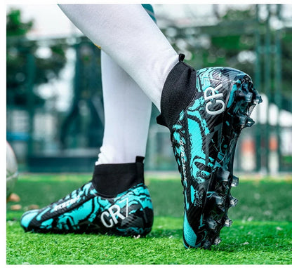 Professional Soccer Cleats - Men's Football Shoes | Non-Slip Artificial Grass Boots - ZOOMNSTORE