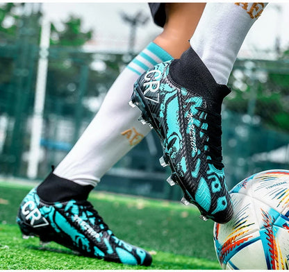 Professional Soccer Cleats - Men's Football Shoes | Non-Slip Artificial Grass Boots - ZOOMNSTORE