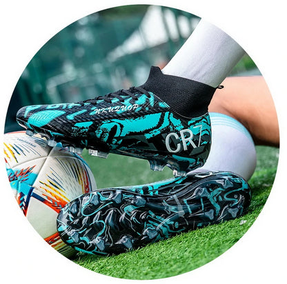 Professional Soccer Cleats - Men's Football Shoes | Non-Slip Artificial Grass Boots - ZOOMNSTORE