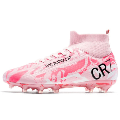 Professional Soccer Cleats - Men's Football Shoes | Non-Slip Artificial Grass Boots - ZOOMNSTORE