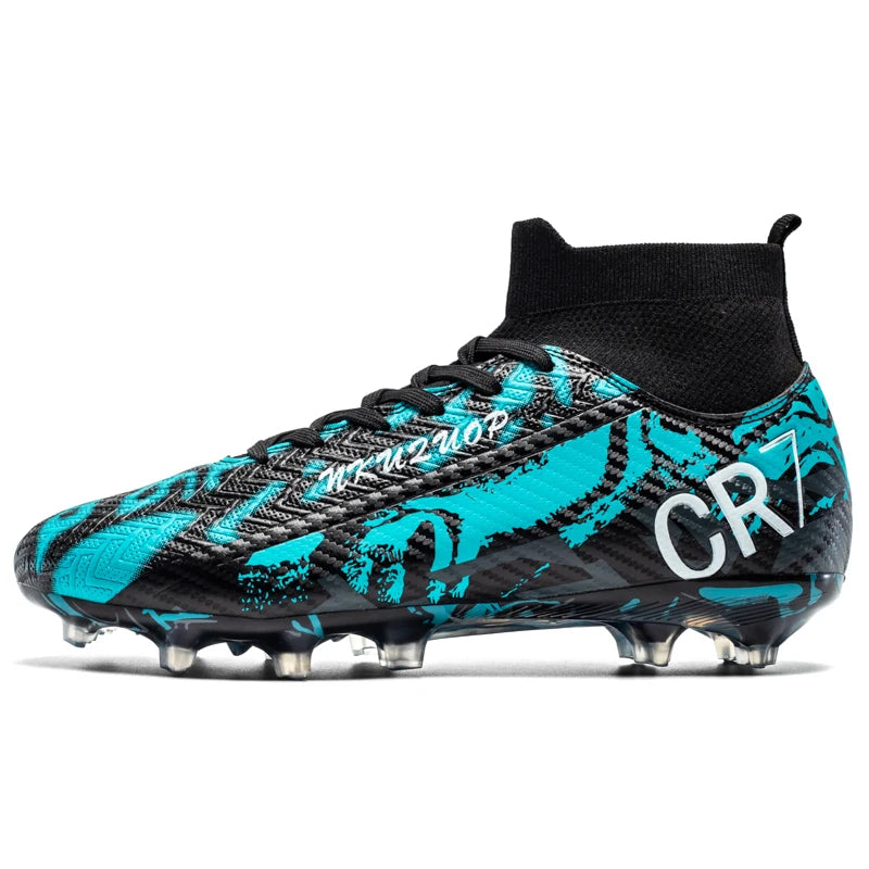 Professional Soccer Cleats - Men's Football Shoes | Non-Slip Artificial Grass Boots - ZOOMNSTORE