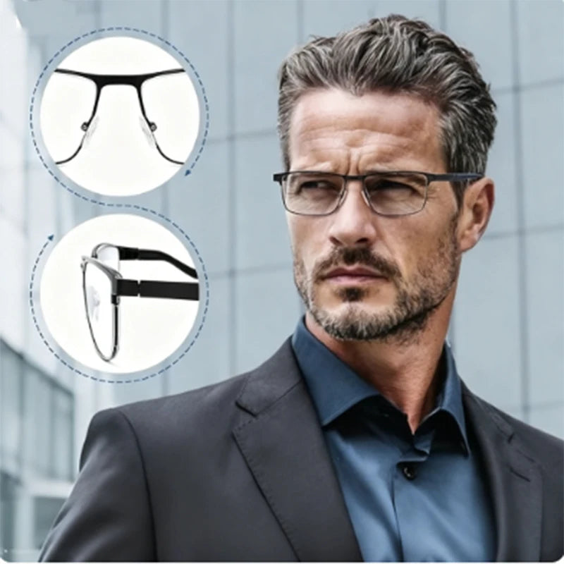 Progressive Reading Glasses – Multifocal Computer Readers With Blue Light Blocking - ZOOMNSTORE