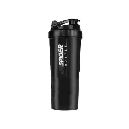 Protein Shaker Bottle - 3 Layer Shaker Cup With Large Capacity For Exercise Mixing - ZOOMNSTORE
