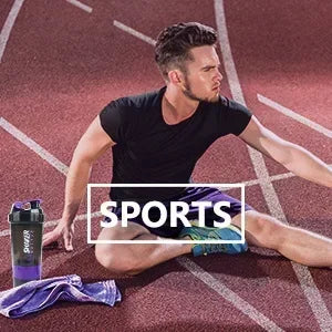 Protein Shaker Bottle – 500ml Layered Gym Bottle with Wire Stirring Ball & Extra Storage - ZOOMNSTORE