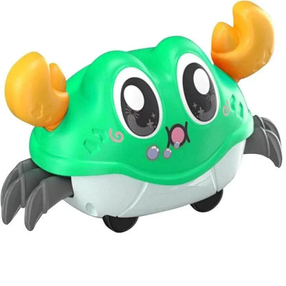 Children's Fun Double Return Force Left and Right Shake Simulation Crab Toy Baby Running Bubble Simulation Crab Crab Crawling - ZOOMNSTORE