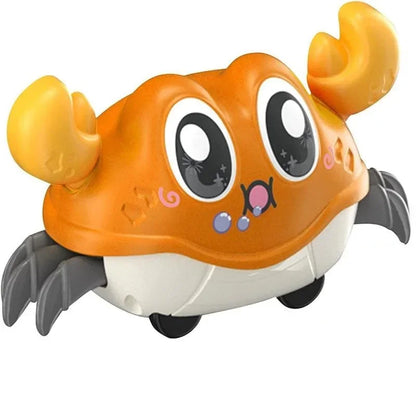 Children's Fun Double Return Force Left and Right Shake Simulation Crab Toy Baby Running Bubble Simulation Crab Crab Crawling - ZOOMNSTORE