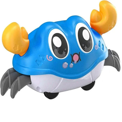 Children's Fun Double Return Force Left and Right Shake Simulation Crab Toy Baby Running Bubble Simulation Crab Crab Crawling - ZOOMNSTORE