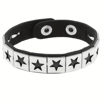 Fashion Gothic Punk Retro Multi Chain Street Dance Bracelet For Halloween Cosplay Christmas Party Birthday Lovers Gifts - ZOOMNSTORE