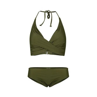Push Up Bikini Set - Two Piece Swimsuit With Adjustable Shoulder Strap & High Waist - ZOOMNSTORE