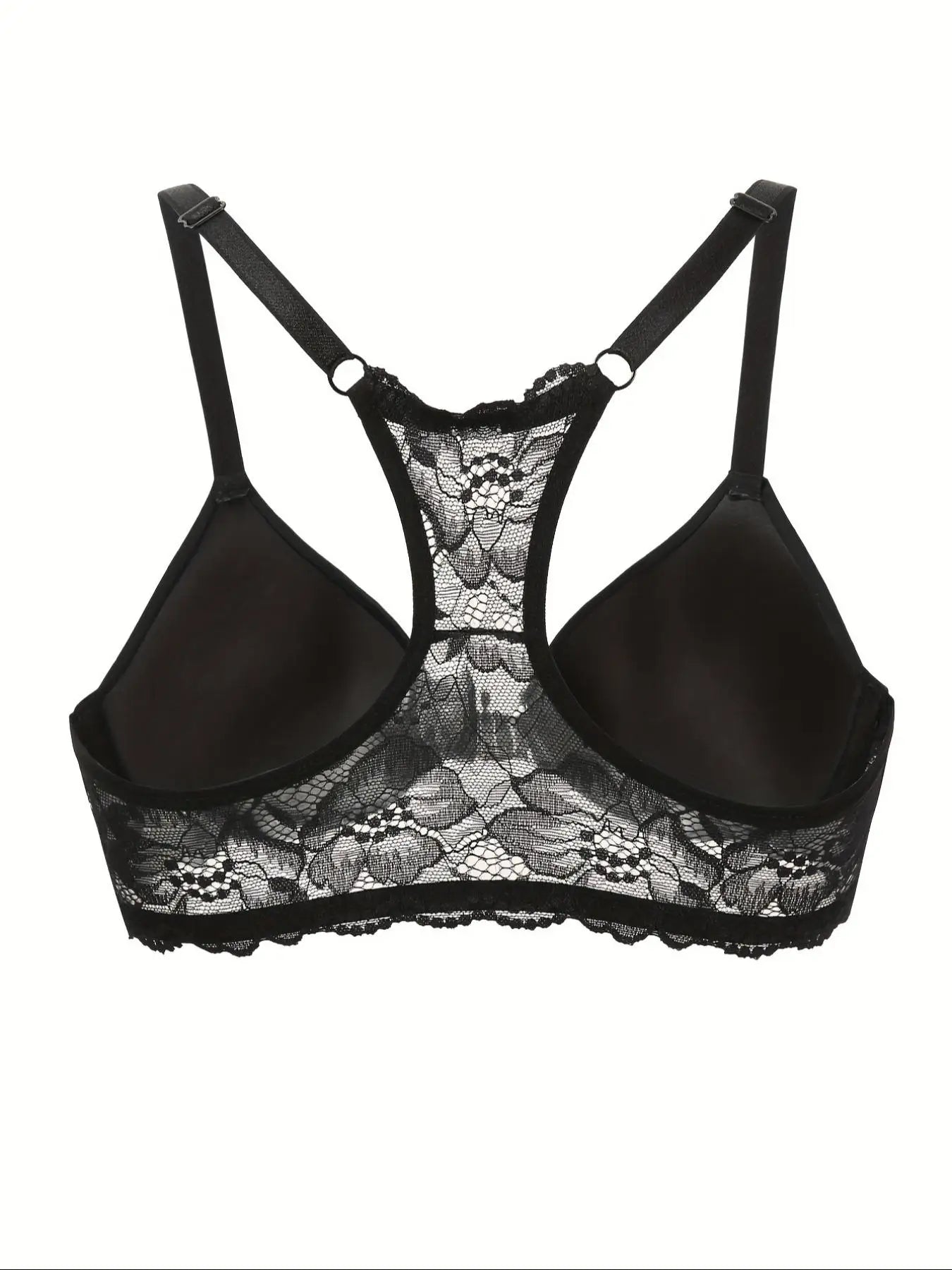 Deep V Lace Push-Up Bra - Sexy Comfortable Womens Underwear - ZOOMNSTORE