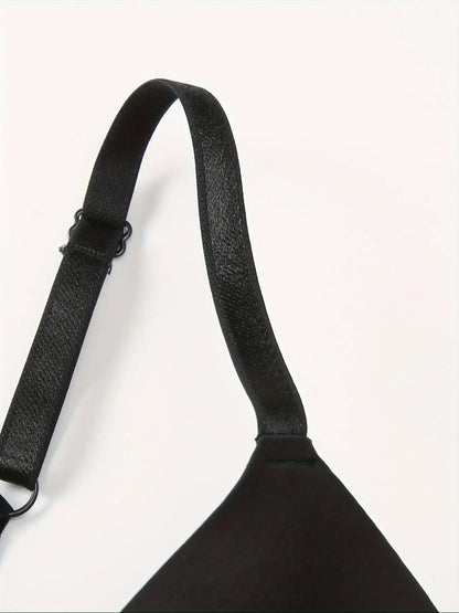 Deep V Lace Push-Up Bra - Sexy Comfortable Womens Underwear - ZOOMNSTORE