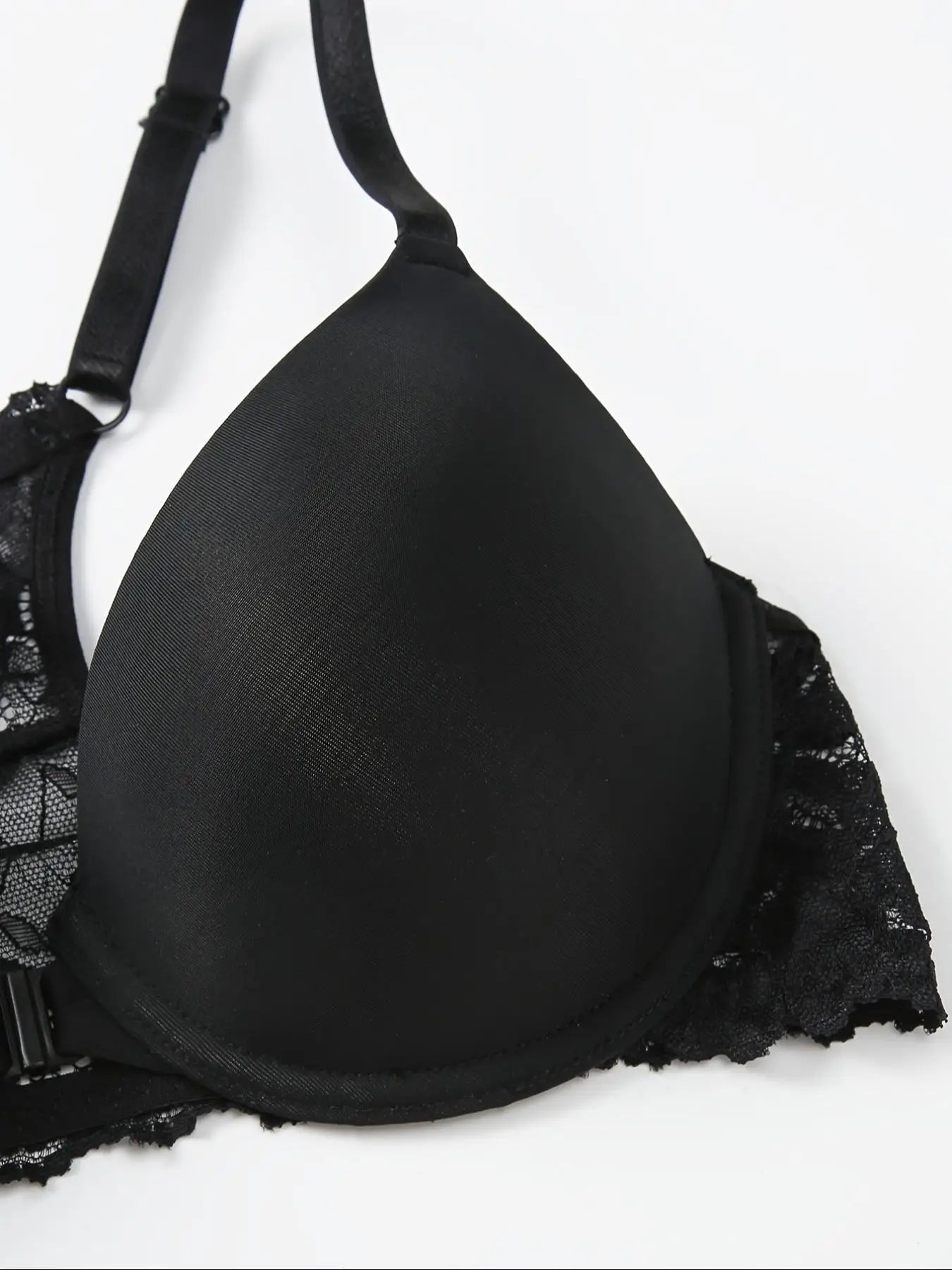 Deep V Lace Push-Up Bra - Sexy Comfortable Womens Underwear - ZOOMNSTORE