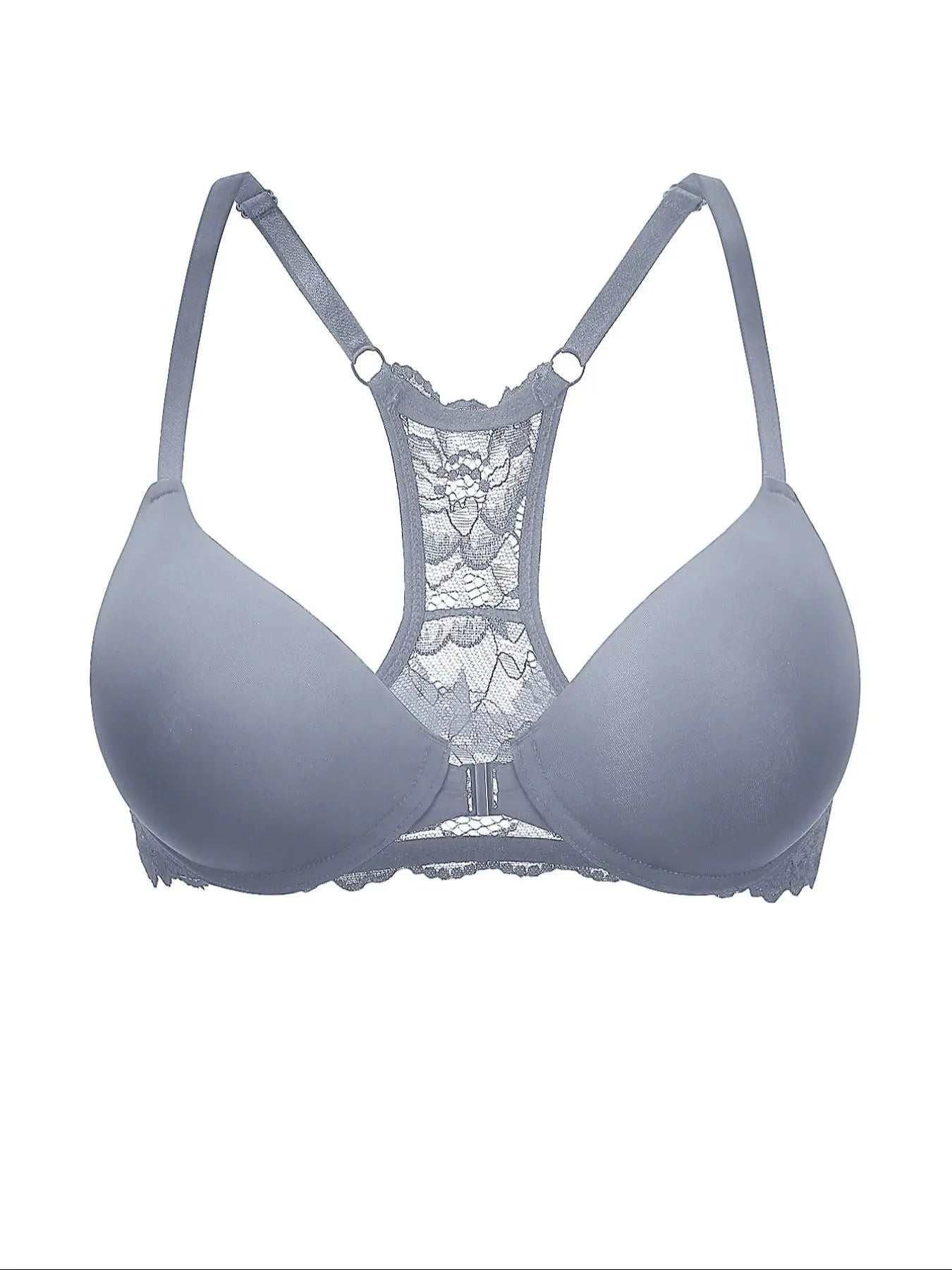 Deep V Lace Push-Up Bra - Sexy Comfortable Womens Underwear - ZOOMNSTORE