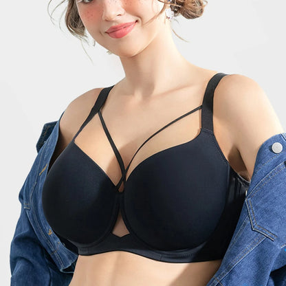 Large Seamless Push-Up Bra - Comfortable Thin Sports Lingerie for Women - ZOOMNSTORE