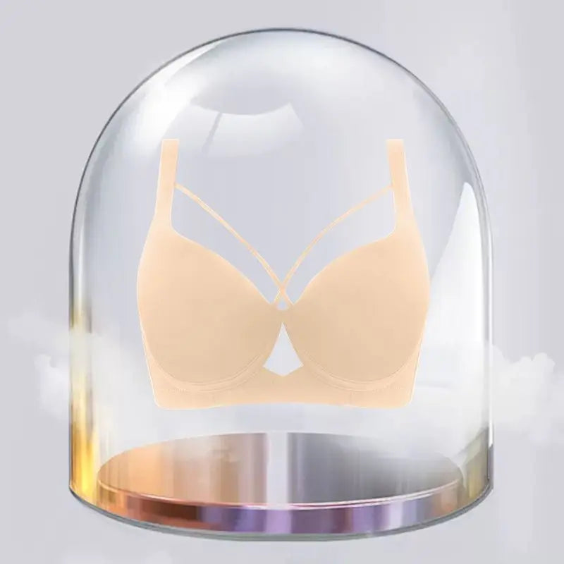 Large Seamless Push-Up Bra - Comfortable Thin Sports Lingerie for Women - ZOOMNSTORE