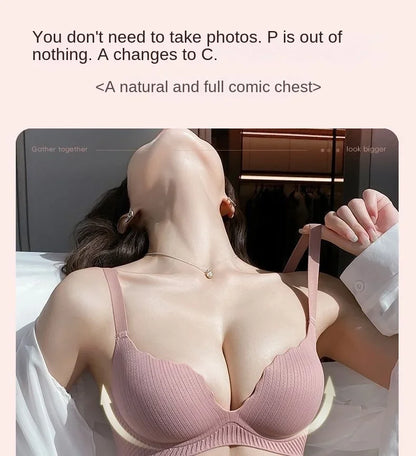 Push Up Bra - Ultra Thick 6CM Padded, Wire Free, Comfortable Lift for Small Chest - ZOOMNSTORE